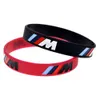 Bracelets de sport gravés en silicone M Performance utilisés pour BMW Club M3, M5, M6, Bijoux Sport M Power Bracelet en silicone Bracelet Bracelets