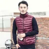 Automne hiver hommes léger doudoune coton gilet grande taille vers le bas coton gilet hommes femmes mince mode gilet 210819