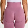 High Waist Push Up Fitness Leggings Sports Running Nude Skinny Peach Hip Seamless Buttock Yoga Pants For Women