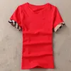 2021 Brandneue Damenhemden Slim Cotton 100% Frauen T-Shirt Kurzärztlich Für weibliche dünne weiße Pure Tops Frau T-Shirt