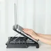 Laptop-Kühlkörper-Notebook-Unterstützung Basishalter einstellbarer Standfalt-Telefonhalter für Computer mit eingebautem