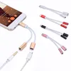 2 in 1 Charger And o Typec Earphone Headphone USBC Jack Adapter Connector Cable to 35mm Aux Headset For smartphone iphone S1161180