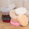 Super Soft Round Lavável Longo Plush Cat Sofá para Nest Cesta Pet Hondenmand Dropshipping House