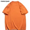 Mężczyźni Hip Hop T-Shirt Diamond Bear Print T Shirt Streetwear Harajuku Cotton Casual Lato Krótki Rękaw Tshirt Topy Tee 210601