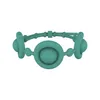 Tryck bubbla pop fidget leksaker sensory ring armband pussel tryck fingerbubblor stress armband armband dekompression leksak