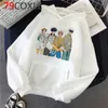 Herrtröjor tröjor nya japanska anime jujutsu kaisen hoodies män kawaii tecknad gojo satoru grafisk streetwear unisex toppar roliga tröjor man 020723h