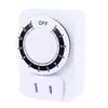 Timers AC 110V 12 Hour Mechanical Switch Timer Socket For Home Appliances Control Motorcycle Charging US Plug