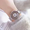Relógios de pulso Ladies Quarzt Watches Watch for Women Sale Rose Gold Gold Aço inoxidável Relógios Relógios Clothes Acessórios Presente Presente