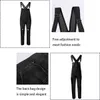 Men Denim Jumpsuit Overalls Jean Casual Suspenders Pants Men Fashion Hip Hop Jumpsuit Pant Streetwear X0723