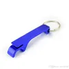 Taschenschlüsselkette Bier Cola Flaschenöffner Aluminiumlegierung Claw Bar Kleine Getränke Keychain Ring Werbung Logo Werbegeschenke Y9736355