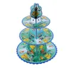 使い捨ての食器誕生日パーティー装飾チルドレンテーブルウェアカップカップナプキンバッグベビーシャワー用品