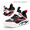 XZVZ Kids Shoes PU Leather Children's Sneakers Breathable inside Comfortable Boys Runing Shoes Soft Sole EVA Sole Footwear G1025