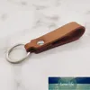 Vintage Brown Cow Leather KeyChain for Women Men Creative Simple Design Cowhide Car Keyring Bag Key Chains Gifts Smycken B092 Factory Price Expert Design Kvalitet