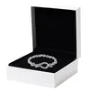 S925 Sterling Silber Armband für Frauen Luxus Designer Armreif passen Pandora Croc Charms mit Original Box Liebhaber Geschenk