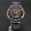 Top Sell ForsiNing Fashion Men Watchs Mens Hand Wind Mechanical Wistr Wrist pour les hommes For04-2