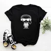 Sevimli Karikatürler Erkek T-shirt Kadın Pamuk Baskı Tişörtleri Moda O-Boyun T Shirt Streetwear Gotik Tee Gömlek Femme 210623