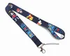 Chaveiros Lanyards Moda Anime ONE PIECE Kaisen Chaveiros Bolsas Cordão Carro Chaveiro Office ID Card Pass Mobile Phone Key Ring Badge Holder Jóias Presentes BSYP