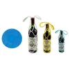 Tappetino isolante in silicone multifunzione Tovaglietta per bevande Vassoio per sottobicchiere in vetro Cestino per bottiglie di vino Borsa per bottiglie per picnic