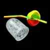 9.2 ''마시는 컵 물 파이프 DAB 오일 장비 파이프 실리콘 흡연 담뱃대 봉 왁스 버너 다채로운 컵