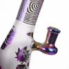 8.7 inch Unique Design Glass Water Bongs For Hookahs Smoking Accessories