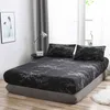 Zacht wit uitgerust met elastictWin Queen King Size Diepe Zakken Spreads voor Double Bed Blad Mattress Pad Cover