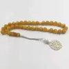 amber rosary beads