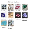 Stud 2021 Clover Geometric Flowers Shell Gemstone Earrings Fashion Design For Women Girls Motif Jewelry