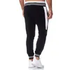 Herren Spleißen Fitness Jogginghose Mode Trend Reißverschluss Kordelzug Laufen Lange Hosen Frühling Neue Männliche Mehrere Taschen Casual Dünne Hosen