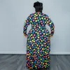 Survêtements grande taille ZJFZML ZZ femmes vêtements 2 pièces robe ensembles Vintage à pois haut à manches longues + grande jupe pivotante goutte en gros