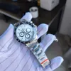 40 мм мужские часы керамические рамки высококачественные автоматические 7750 перемещение наручные часы хронограф 116500 браслет Chrono STOPWatch Sapphire Crystal водонепроницаемый летом
