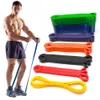 Yoga Resistance Bands Sport Pilates Bodybuilding Elastic Band Rubber For Training Unisex 208Cm Exercise Home Fitness Equipment H1026