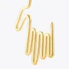 ENFASHION Hands Line Orecchini pendenti Donna Acciaio inossidabile Aretes Colore oro Orecchini pendenti 2021 Regalo gioielli moda E211253