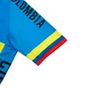 Colombia Cycling Team Jersey Bike Shorts Bib Set Ropa Ciclismo MenS MTB Shirt Summer Bicycling Maillot Bottom Clothing Quick Dry