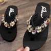 Verão Clip Clip Toe Flip Flop Platform Girl Slippers Pai-Criança Moda Sandálias Flat Chinelos SH271 210712