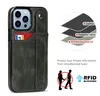 ID Card Pocket Soft TPU Cases Pour iPhone 15 14 13 Pro MAX 12 11 XR XS X 7 8 Plus iPhone15 Poignet Bandoulière Titulaire De La Mode Pousser Grip Bande Couverture De Téléphone Portable Coque Peau Arrière