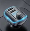 Dual USB Car MP3 PD 3.1A Fast Charger Bluetooth 5.0 FM Nadajnik Bezprzewodowy Zestaw HandsFree Audio z pakietem detalicznym