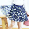 女の赤ちゃんチュチュスカートニットchrysanthemumガーゼスカートデザイナー服子供女の子ショートドレスベビープリンセススカートベビー服zyy741