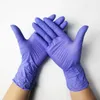 wegwerp handschoenen nitril handschoen waterdicht poeder gratis latex handschoenen paars tuin huishoudelijke keuken laboratorium reiniging voedsel bakken tool