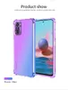 Gradient Soft TPU Cases for Xiaomi Mi Redmi Note 12 Pro Plus 11T 11 Lite 10 10T 12C K60 A1 K50 Ultra 10A 10C K40S K40 Gaming Case Shockproof Cover