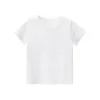 Kids Boys Fritid T-shirts Solida färger Kortärmad Tops Toddler Girls Bomull Kläder Tonåringar Casual Outfits 1-9t