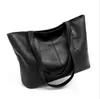 Nouvelle mode femmes sac Shopping sac à main grande capacité sac fourre-tout en cuir souple Portable sac à bandoulière