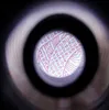 60pcs 2 in 1 60xミニポケットジュエリージュエリー巨大機測定UV通貨検出器顕微鏡ルーペ虫眼鏡ガラスアンティーク布LEDライト