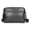 HBP AETOO Head Leather Shoulder Bag, Men's Casual Stiletto Bag, Fashion Trend Men's Leather Postbag Bag