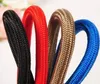 3 kleuren Hele hondenriemen Sliptouw Lead Leash Sterke, zware gevlochten touwen Geen trektraining Leads Kraag voor medium grote 309O