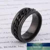 klar stockbin qing zi rostfritt stål roterbara män ring hög kvalitet spinner kedja punk kvinnor smycken unisex ring fabrik pris expert design kvalitet senast