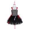 Costume da bambola mascotte Ragazze Vampiro Demone Abiti da festa in maglia Bambini Costume di Halloween Gioco di ruolo Vestire Vestito Bambino Finta Gioco Compleanno Sui