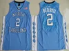 NCAA Koleji Kuzey Carolina Tar Heels UNC Basketbol Forması RJ Davis Armando Bacot Harrison Ingram Cormac Ryan Elliot Cadeau Seth Trimble Vince Carter Withers 4xl