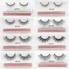 Compos de cílios de cílios magnéticos Conjuntos de cílios 3D Mink Fake Sylehash Imperpermeável EyeLash Makeup1839346