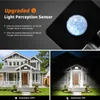 20W LED Sensor de movimento luzes de inundação ao ar livre, Lâmpada de indução Pir 100 W 50W 30 W 10W, luz inteligente, 6000k, branco fresco