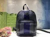 29 CM Designer Luxury Zipper Fashion Backpack Genuine leather bag children women printing backpacks school bags180l